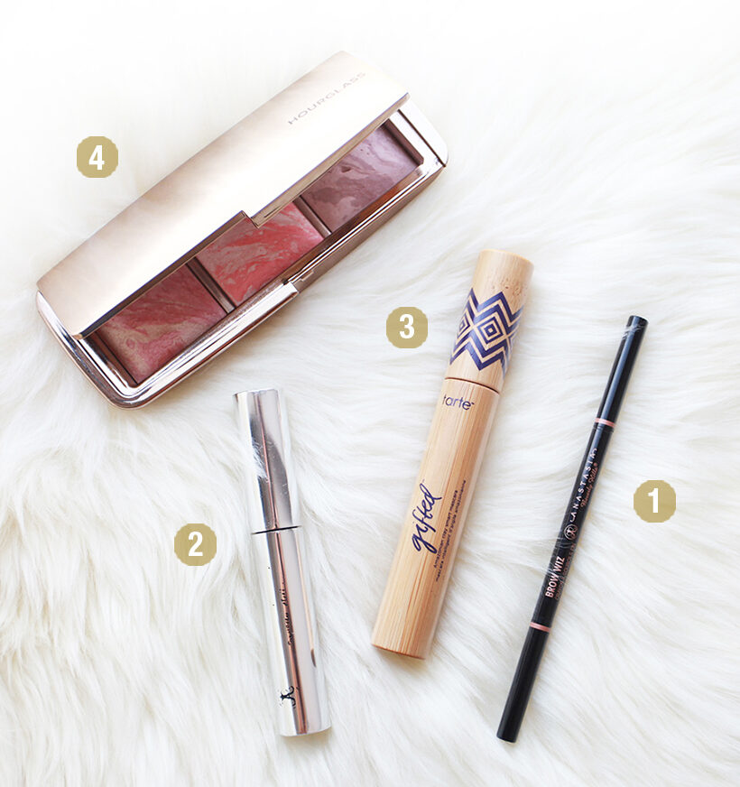 10-23-15 Blame it on Mei Fall 2015 Beauty Fashion Blogger Tarte Mascara Hourglass Blush Anastasia Beverly Hills Brow Wiz Brow Gel Must Have Makeup Products