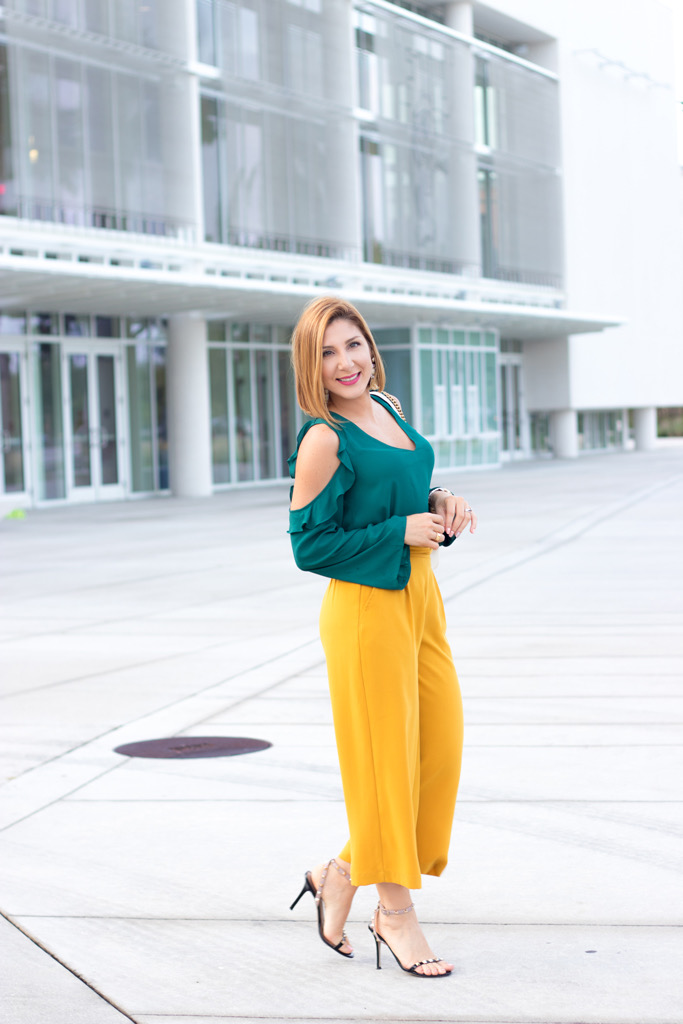 Blame it on Mei @blameitonmei, Miami fashion blogger, how to color block, Gucci marmont
