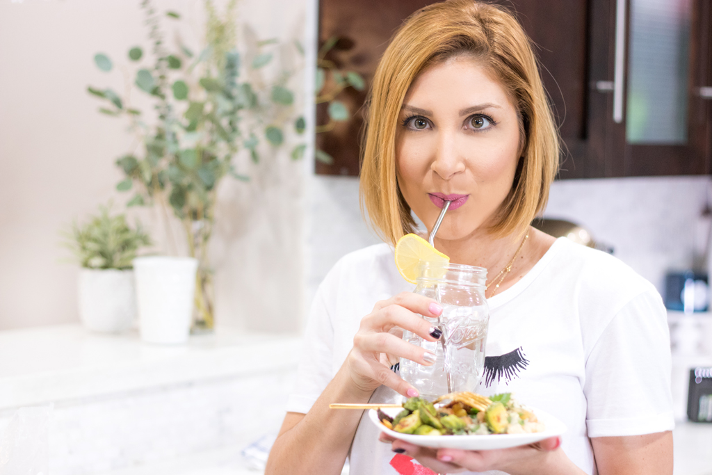 Blame it on Mei, @blameitonmei, Miami Fashion Blogger, Healthy Recipe Chickpeas With Quinoa