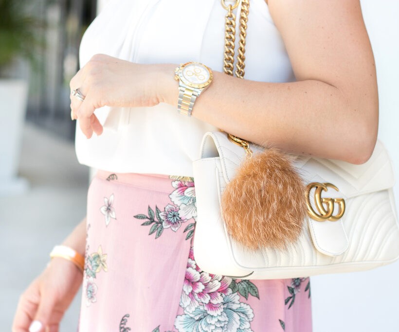 Blame it on Mei, @blameitonmei, Miami Fashion Blogger, floral wrap skirt, maternity outfit