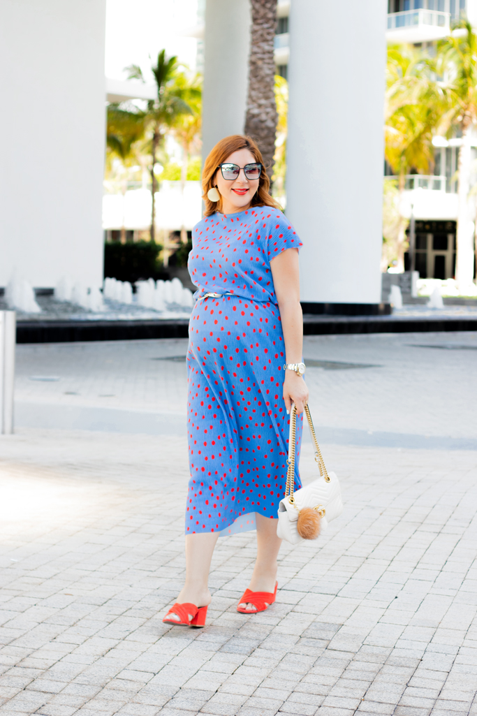 Blame it on Mei, @blameitonmei, Miami Fashion Blogger, Maternity Look Outfit, Versatile Dress