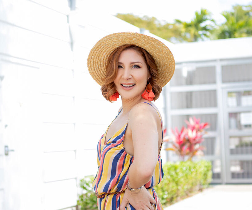 Blame it on Mei, @blameitonmei, Miami Fashion Blogger, Spring Look Under $100, Stripe Jumpsuit