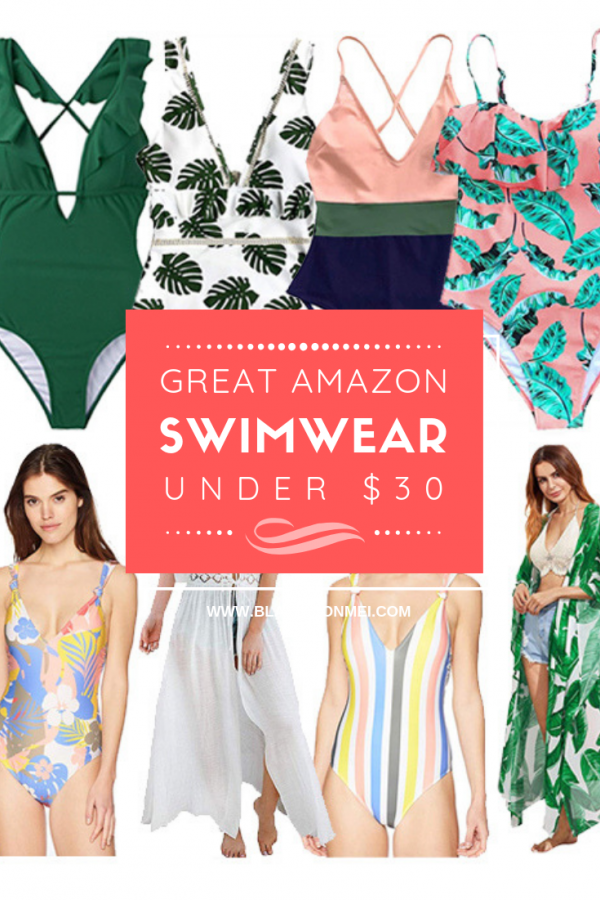 Blame it on Mei, @blameitonmei, Miami Fashion Mommy Blogger, Amazon Bathing Suits under 30