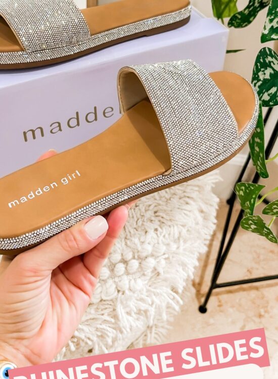 Blame it on Mei, Miami Fashion Blogger, Mei Jorge, rhinestone slide sandals for spring