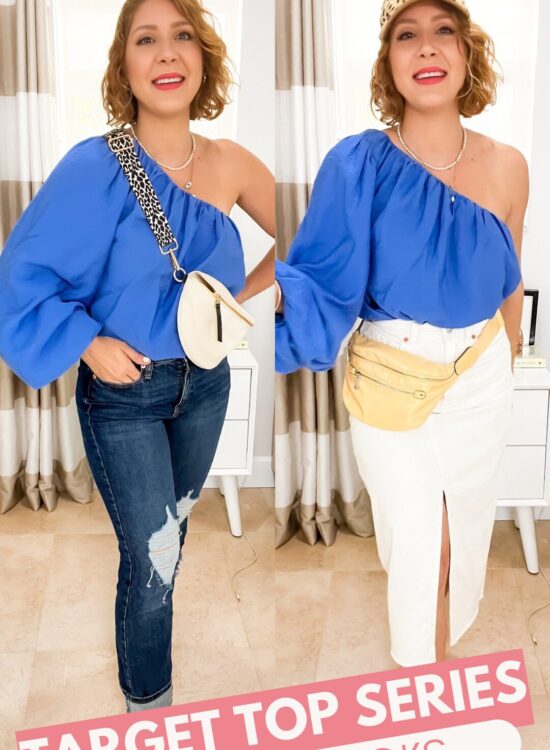 Blame it on Mei, Miami Fashion Blogger, Mei Jorge, how to style balloon sleeve one shoulder top with sneakers